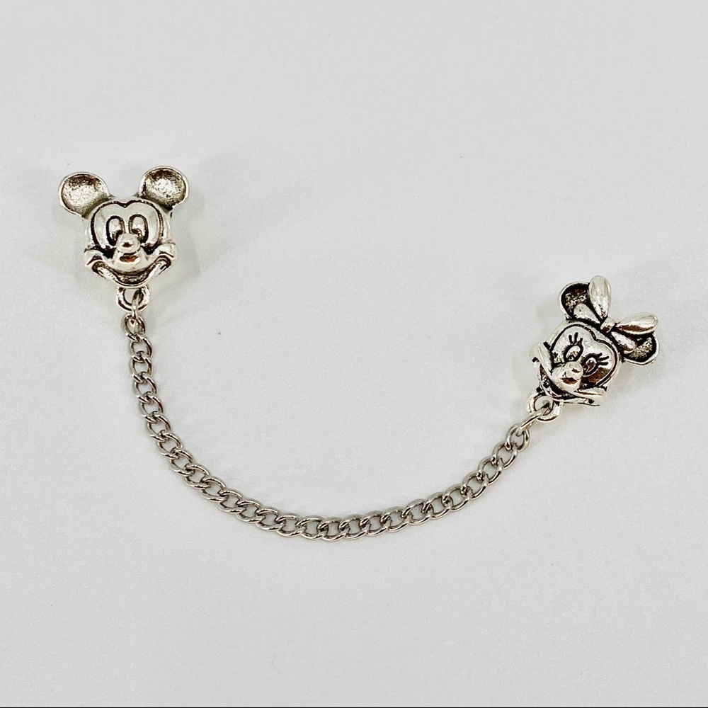 Boy Girl Mouse Chain European Charm - Collectable Character Edition